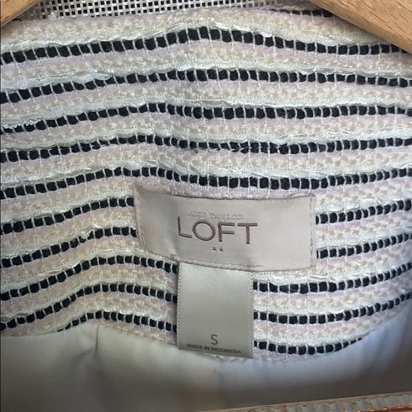 Ann Taylor Loft Tweed Knit Blazer - Picture 6 of 10